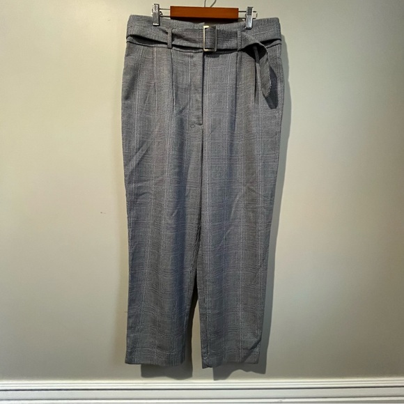 Forever 21 Contemporary - High Waist Plaid Trousers - Size Large - Picture 1 of 8